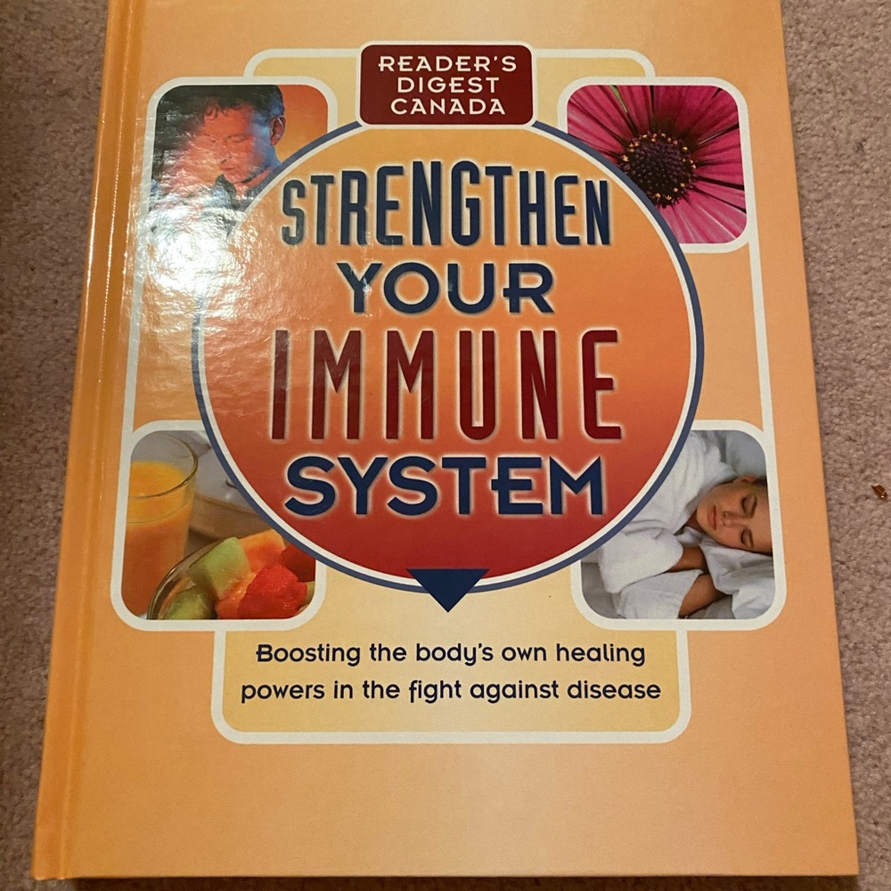 NEW! STRENGTHEN YOUR IMMUNE SYSTEM Hardcover Book